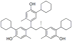 4-[(2S)-4,4-bis(5-cyclohexyl-4-hydroxy-2-methyl-phenyl)butan-2-yl]-2-cyclohexyl-5-methyl-phenol|