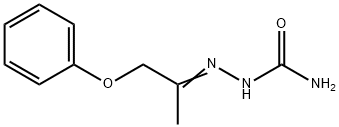 1-Phenoxy-2-propanone semicarbazone Structure