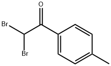 2,2-二溴-4'-甲基苯乙酮 结构式