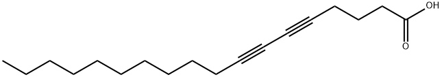 5,7-OCTADECADIYNOIC ACID Structure