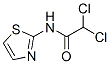 2,2-dichloro-N-(1,3-thiazol-2-yl)acetamide Struktur