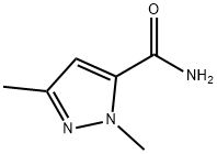 1,3-DIMETHYL-1H-PYRAZOLE-5-CARBOXAMIDE Struktur