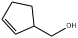 环戊-2-烯-1-基甲醇,13668-59-2,结构式