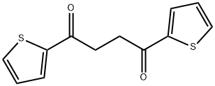 1,4-ジ(2-チエニル)-1,4-ブタンジオン 化学構造式