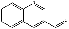 キノリン-3-カルボアルデヒド 化学構造式