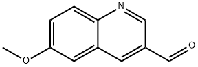6-METHOXYQUINOLINE-3-CARBOXALDEHYDE Struktur