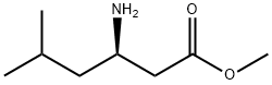 Hexanoic acid, 3-aMino-5-Methyl-, Methyl ester, (R)- 结构式