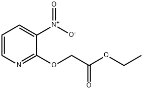 (3-Nitro-pyridin-2-yloxy)-acetic acid ethyl ester
 Structure