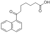 7-(1-NAPHTHYL)-7-OXOHEPTANOIC ACID Struktur