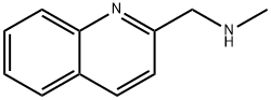 N-甲基-1-(喹啉-2-基)甲胺 结构式