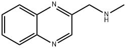 2-Quinoxalinemethanamine,N-methyl-(9CI) Struktur