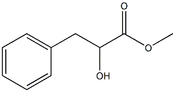 2-Hydroxy-3-phenylpropanoic acid methyl ester Structure