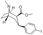 (123I)-2BETA-甲氧羰基-3BETA-(4-碘苯基)莨菪烷, 136794-86-0, 结构式