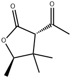 136814-11-4 2(3H)-Furanone, 3-acetyldihydro-4,4,5-trimethyl-, trans- (9CI)
