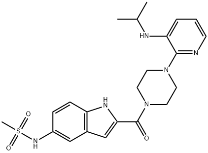 デルアビルジン 化学構造式