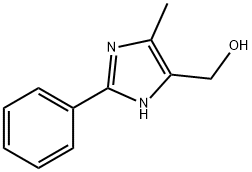 5-methyl-2-phenyl-1H-imidazole-4-methanol Structure
