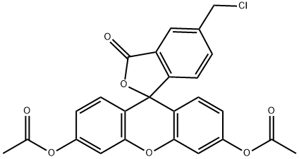 5-CHLOROMETHYLFLUORESCEIN DIACETATE Structure