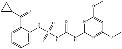 Cyclosulfamuron Structure