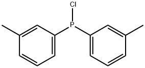 クロロビス(4-メチルフェニル)ホスファン 化学構造式