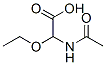 Acetic  acid,  (acetylamino)ethoxy-  (9CI) Structure