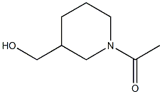 3-Piperidinemethanol, 1-acetyl-, (-)- (9CI) Structure