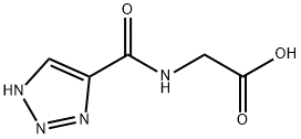 Glycine, N-(1H-1,2,3-triazol-4-ylcarbonyl)- (9CI) Structure