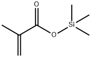 甲基丙烯酸三甲基硅酯, 13688-56-7, 结构式