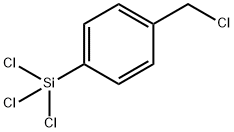 4-(CHLOROMETHYL)PHENYLTRICHLOROSILANE Structure