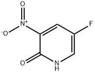 5-フルオロ-3-ニトロ-2-ピリジノール 化学構造式