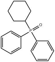 シクロヘキシルジフェニルホスフィンオキシド 化学構造式