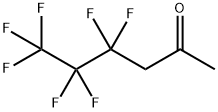 4,4,5,5,6,6,6-HEPTAFLUORO-2-HEXANONE, 136909-72-3, 结构式