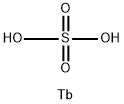 硫酸铽(III), 13692-99-4, 结构式
