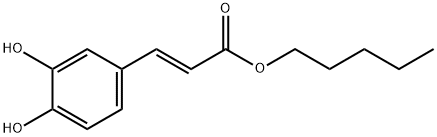 E-Caffeic acid pentyl ester Structure