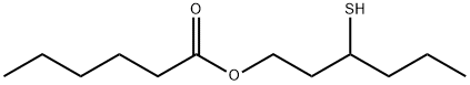 3-Mercaptohexyl hexanoate Struktur