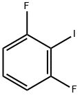 2,6-ジフルオロ-1-ヨードベンゼン 化学構造式