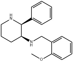 3-[(2-METHOXYBENZYL)AMINO]-2-PHENYL-PIPERIDINE Structure