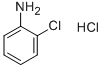 2-クロロアニリン 塩酸塩 化学構造式