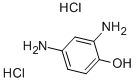 2,4-二氨基酚二盐酸盐, 137-09-7, 结构式