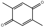 2,5-二甲基-对苯醌, 137-18-8, 结构式