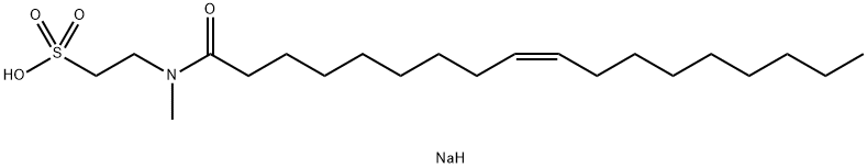 SODIUM-N-METHYL-N-OLEYL TAURATE Structure