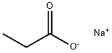 丙酸钠,137-40-6,结构式