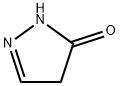 2,4-ジヒドロ-3H-ピラゾール-3-オン 化学構造式