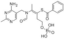 ベンフォチアミン 化学構造式
