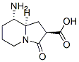 2-Indolizinecarboxylicacid,8-aminooctahydro-3-oxo-,[2R-(2alpha,8beta,8abeta)]-(9CI)|