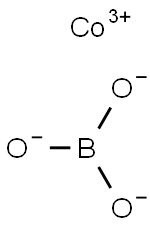 ほう酸コバルト(III) 化学構造式