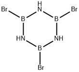 B-三溴氮化硼, 13703-88-3, 结构式