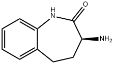 (3S)-氨基-1,3,4,5-四氢-2H-1-苯氮杂卓-2-酮, 137036-54-5, 结构式