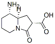 2-Indolizinecarboxylicacid,8-aminooctahydro-3-oxo-,[2S-(2alpha,8alpha,8aalpha)]-(9CI)|