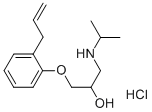 ALPRENOLOL HYDROCHLORIDE|阿普洛尔盐酸盐