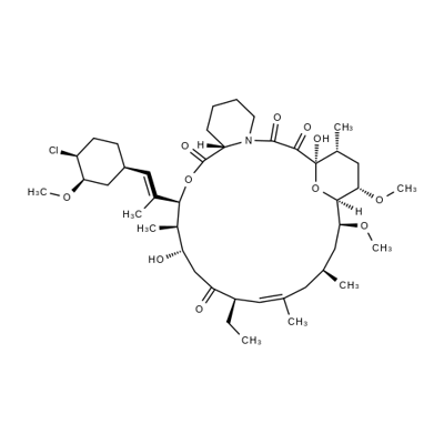 Pimecrolimus Structure